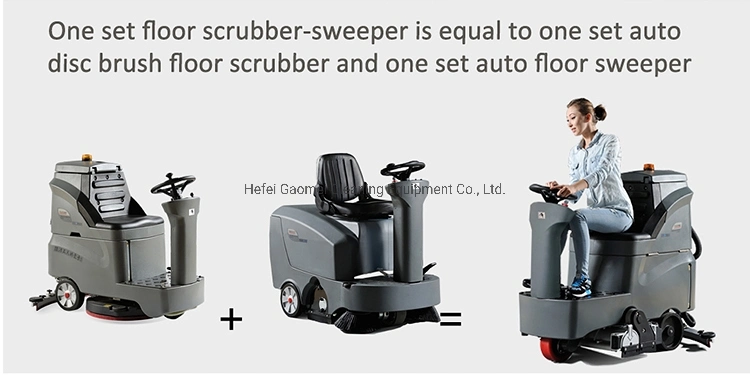 Battery Floor Washing Machine Scrubber Drier Walk Behind Scrubber Dryer for Floor Cleaning