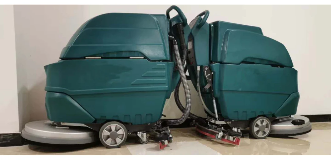 Powerful Walk Behind Auto Electric Floor Scrubber Dryer